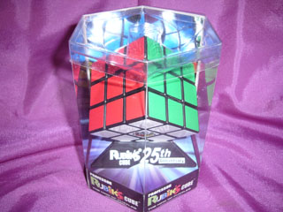 25th aniv. cube front